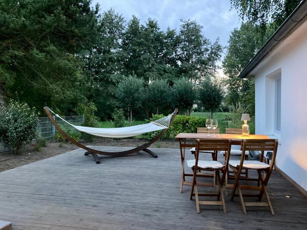 Moderner Bungalow Im Seebad Bansin, 200 Meter Zum Strand Heringsdorf  Eksteriør bilde