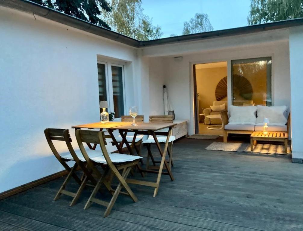 Moderner Bungalow Im Seebad Bansin, 200 Meter Zum Strand Heringsdorf  Eksteriør bilde