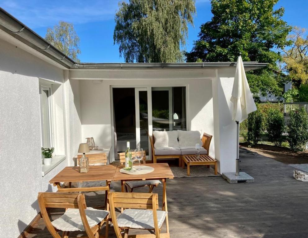 Moderner Bungalow Im Seebad Bansin, 200 Meter Zum Strand Heringsdorf  Eksteriør bilde